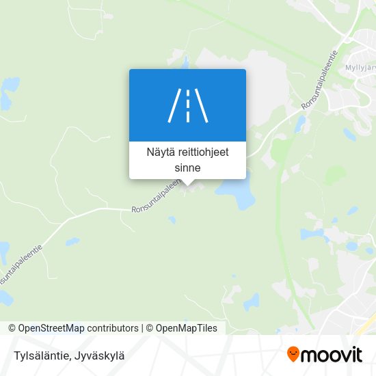 Tylsäläntie kartta