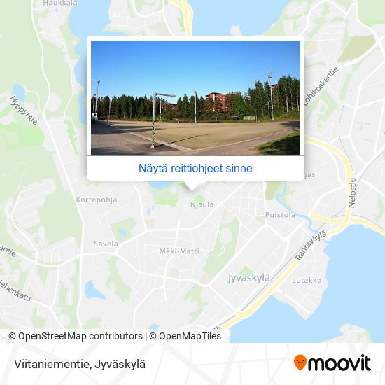 Kuinka päästä kohteeseen Viitaniementie paikassa Jyväskylä kulkuvälineellä  Bussi?