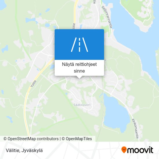 Välitie kartta