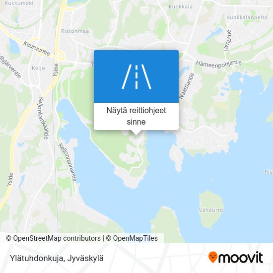 Ylätuhdonkuja kartta