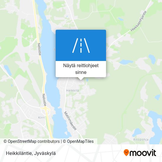 Heikkiläntie kartta