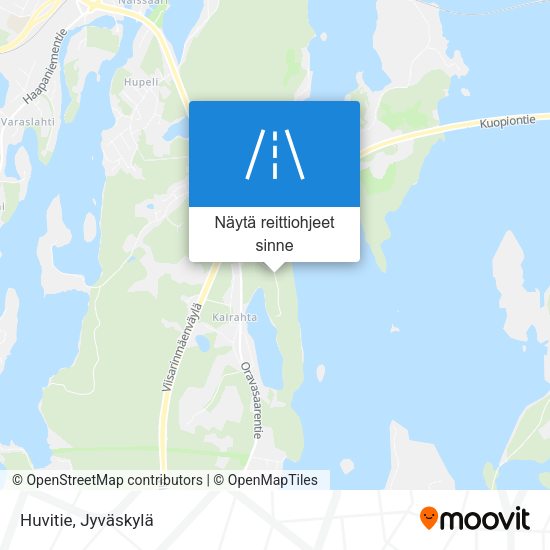 Huvitie kartta