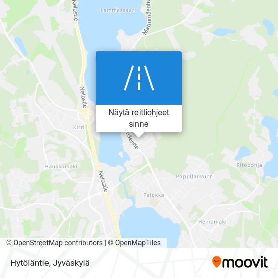 Hytöläntie kartta