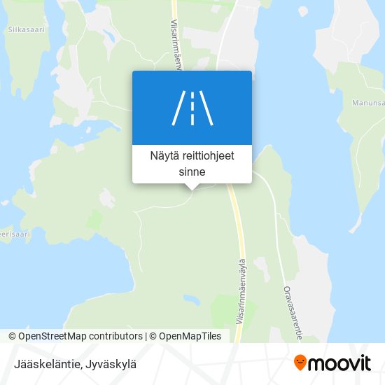 Jääskeläntie kartta