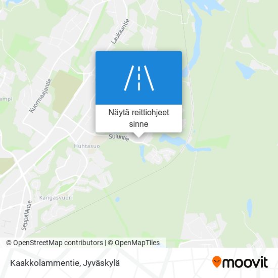 Kaakkolammentie kartta