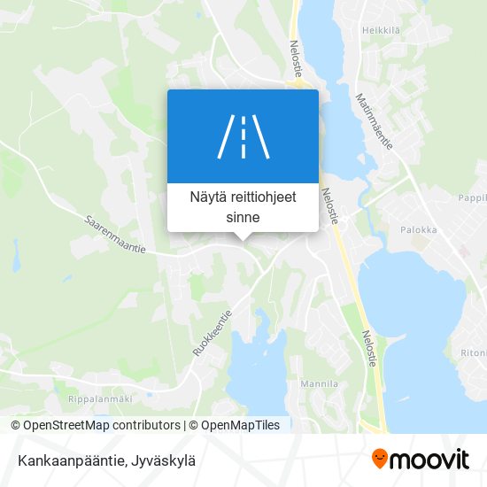 Kankaanpääntie kartta