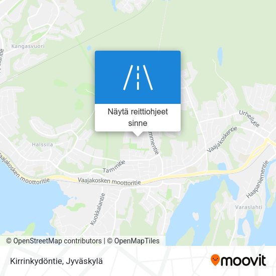 Kirrinkydöntie kartta