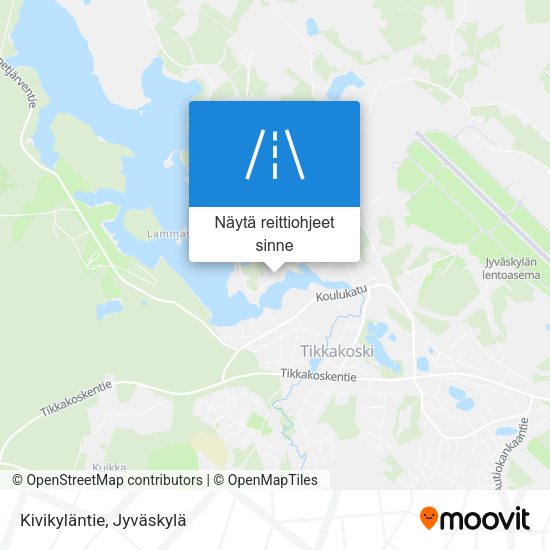 Kivikyläntie kartta