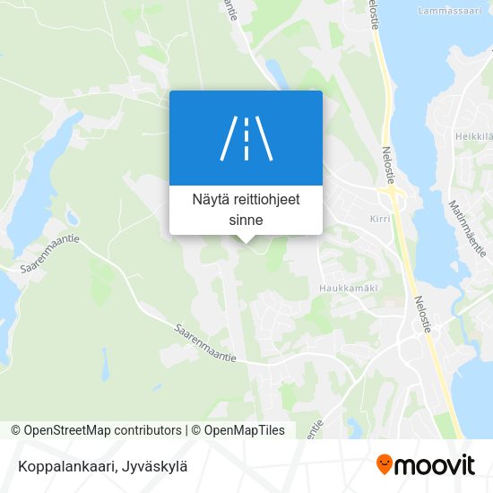 Koppalankaari kartta