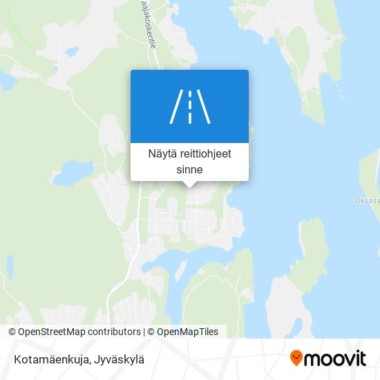 Kotamäenkuja kartta