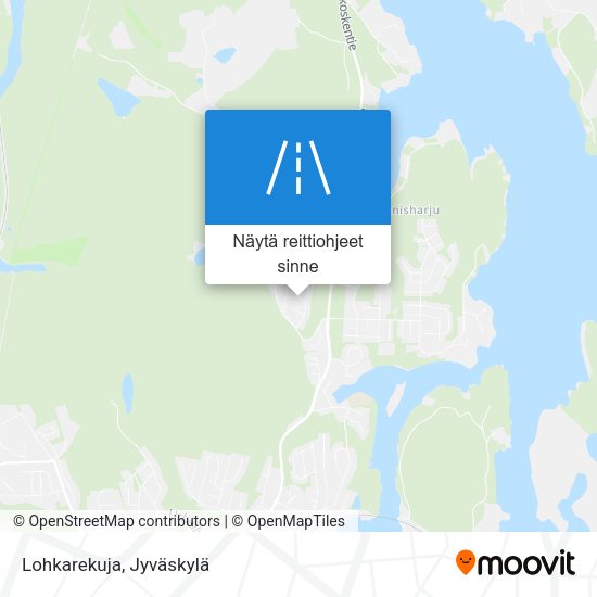 Lohkarekuja kartta