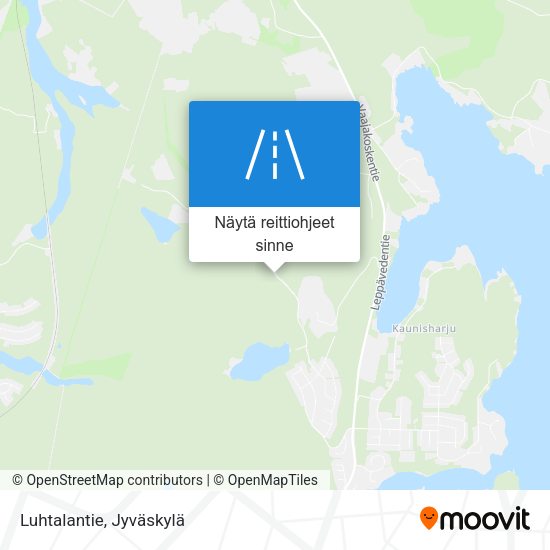 Luhtalantie kartta