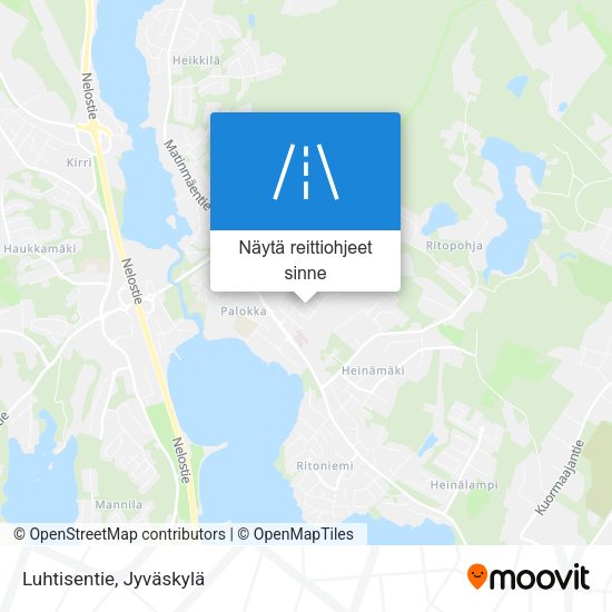 Luhtisentie kartta