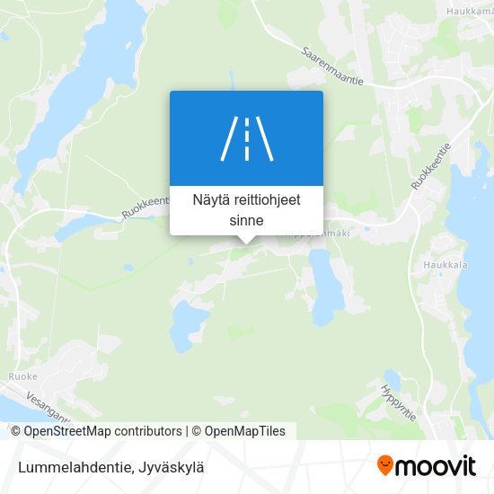 Lummelahdentie kartta