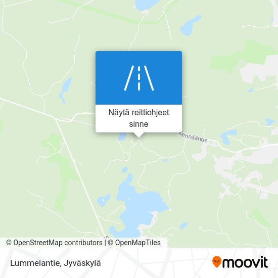 Lummelantie kartta