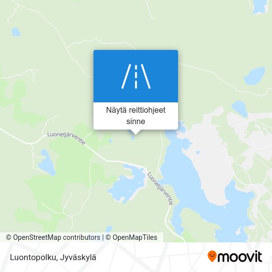 Luontopolku kartta