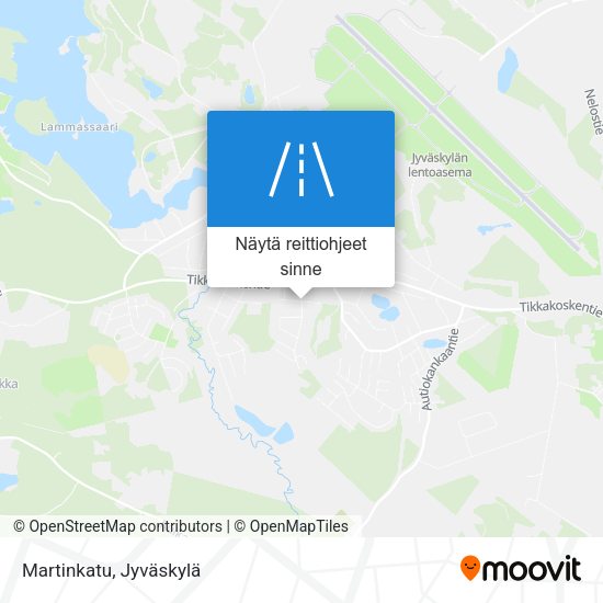 Martinkatu kartta