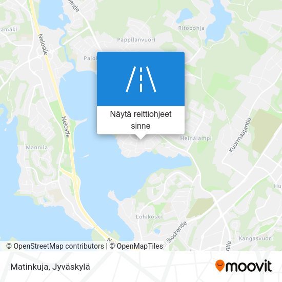 Matinkuja kartta