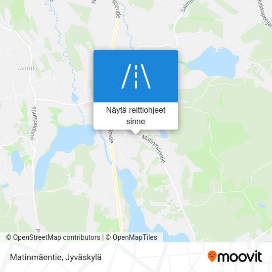 Matinmäentie kartta