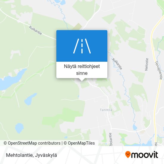 Mehtolantie kartta
