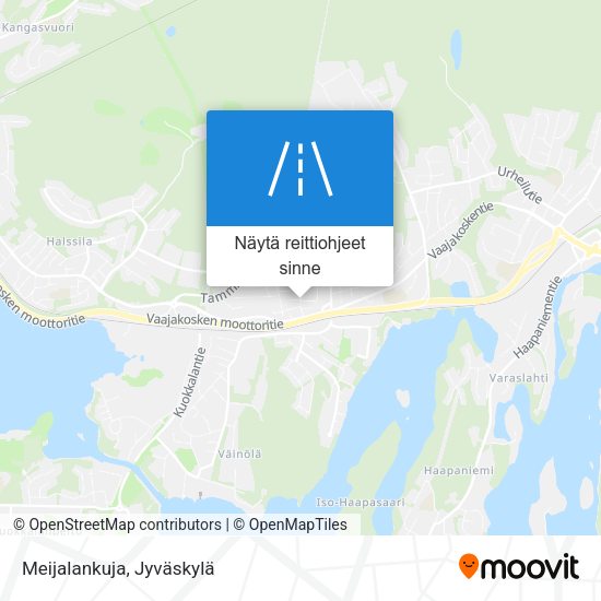 Meijalankuja kartta