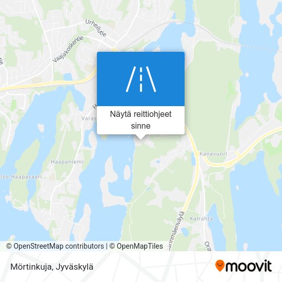Mörtinkuja kartta