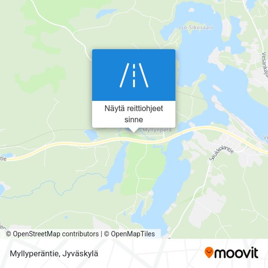 Myllyperäntie kartta