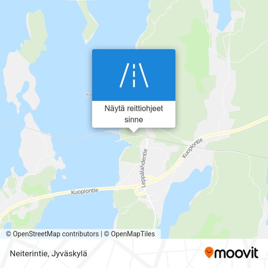 Neiterintie kartta
