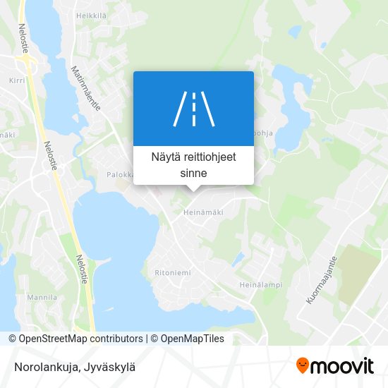 Norolankuja kartta