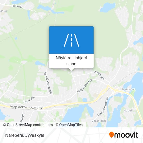 Näreperä kartta