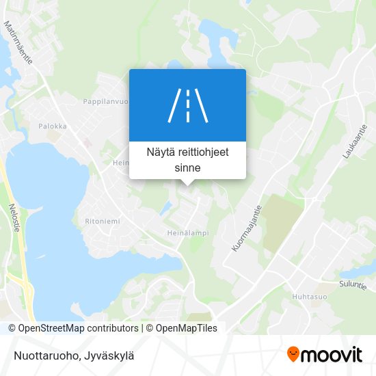Nuottaruoho kartta