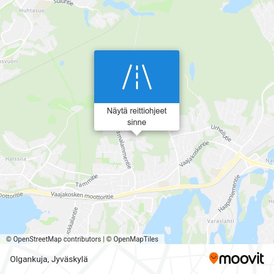 Olgankuja kartta
