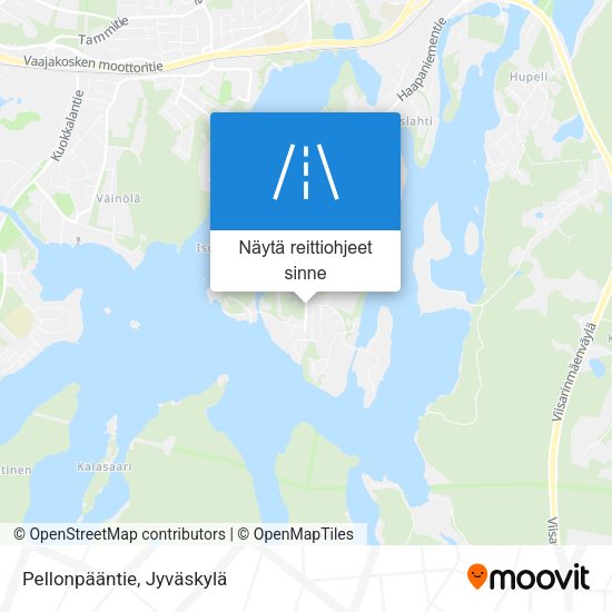 Pellonpääntie kartta