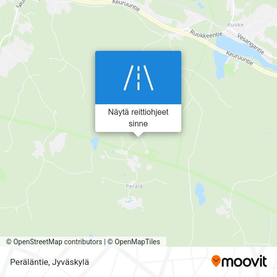 Peräläntie kartta