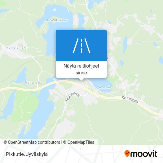 Pikkutie kartta