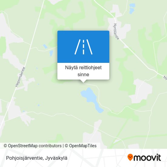 Pohjoisjärventie kartta