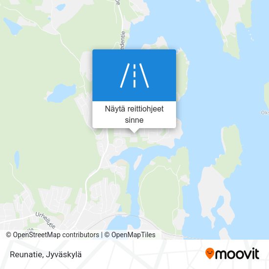 Reunatie kartta