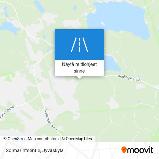 Soimarinteentie kartta