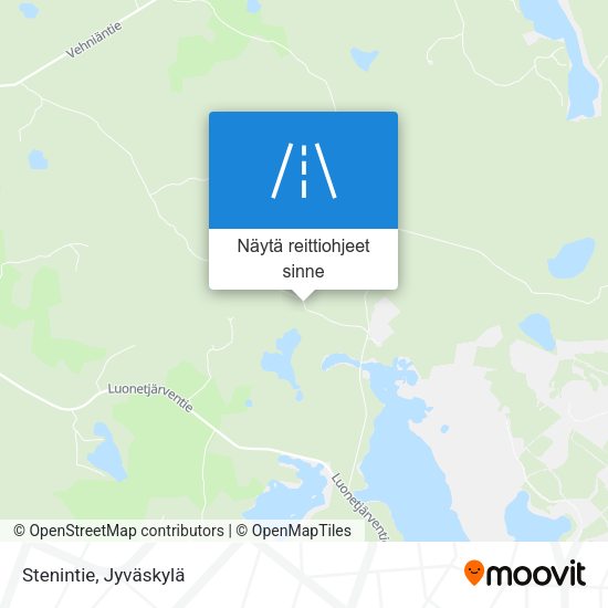 Stenintie kartta