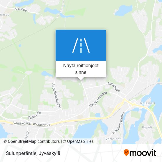 Sulunperäntie kartta