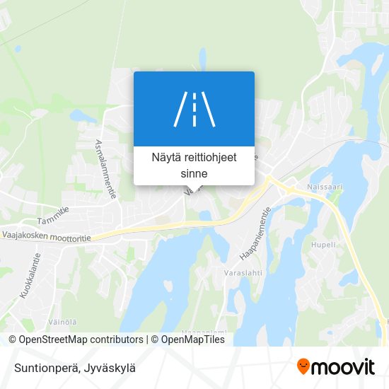 Suntionperä kartta
