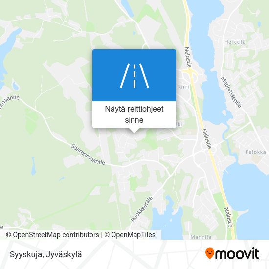 Syyskuja kartta