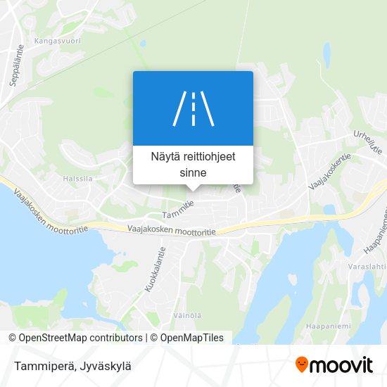 Tammiperä kartta