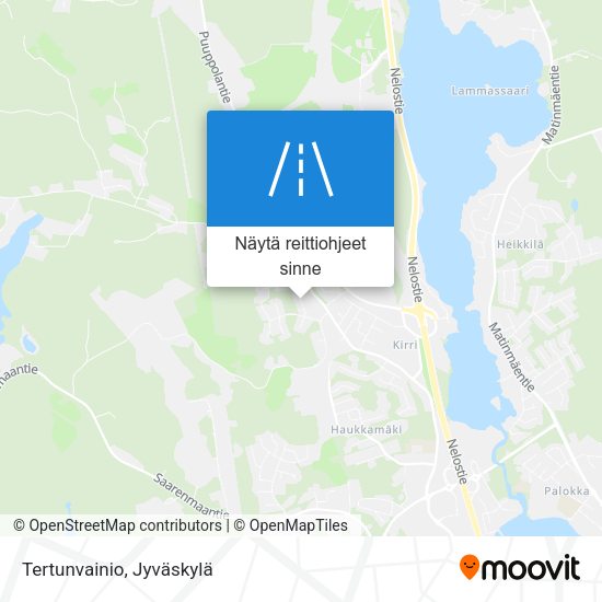 Tertunvainio kartta