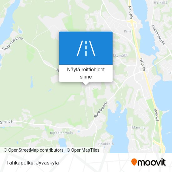 Tähkäpolku kartta