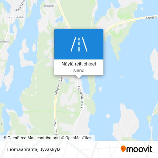 Tuomaanranta kartta