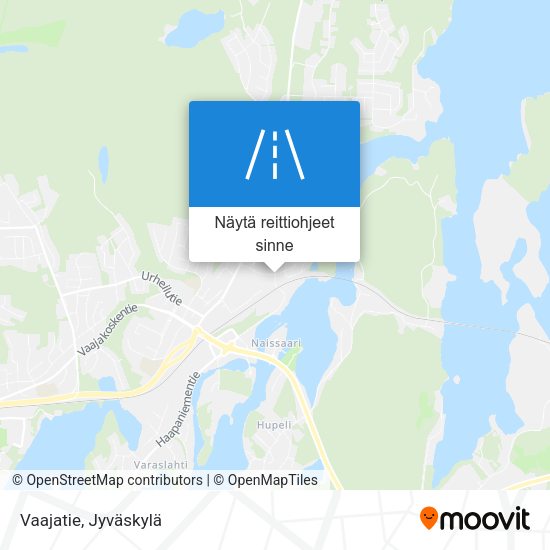Vaajatie kartta
