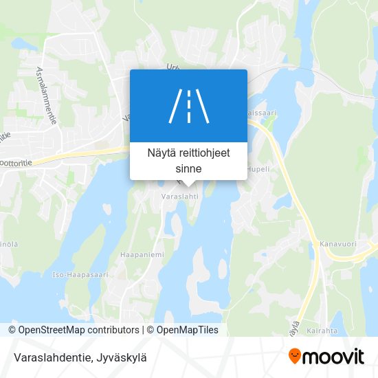 Varaslahdentie kartta