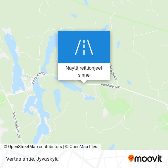 Vertaalantie kartta