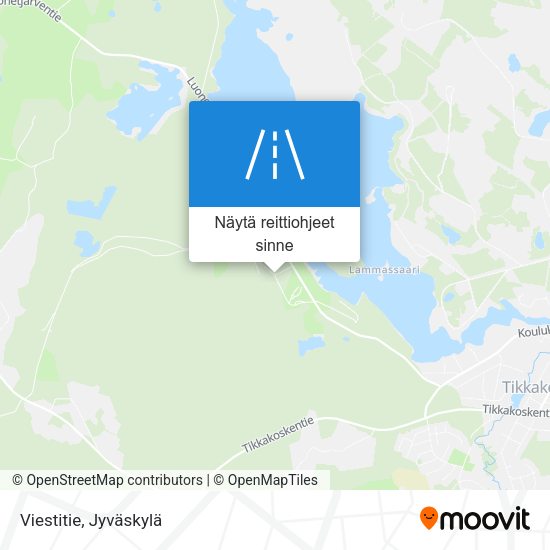 Viestitie kartta
